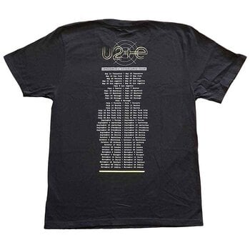 T-shirt U2 Stage Photo (Back Print & Ex-Tour) Black M T-shirt - 2
