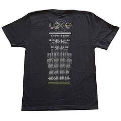 T-Shirt U2 Stage Photo (Back Print & Ex-Tour) Black 2XL T-Shirt - 1