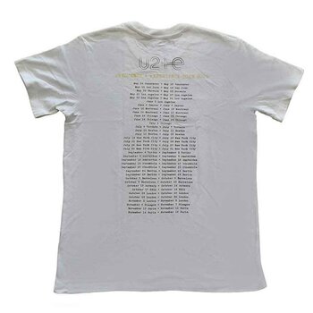 T-shirt U2 Live Action (Back Print & Ex-Tour) White M T-shirt - 2