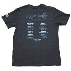 T-Shirt U2 Repeat Logo (Back Print & Ex-Tour) Black 2XL T-Shirt - 1