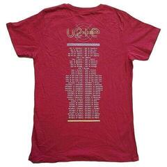 T-shirt U2 I+E 2015 Tour Dates (Back Print & Ex-Tour) - 1
