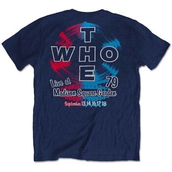 T-Shirt The Who Long Live Rock '79 (Back Print) Navy Blue XL T-Shirt - 2