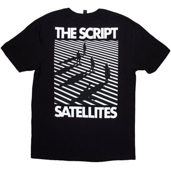 Marškinėliai The Script Satellites & Pocket Logo (Back Print) Black S Marškinėliai - 2