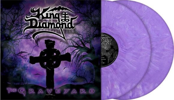 LP King Diamond - The Graveyard (Limited Edition) (Purple Red White Marbled Coloured) (2 LP) - 2