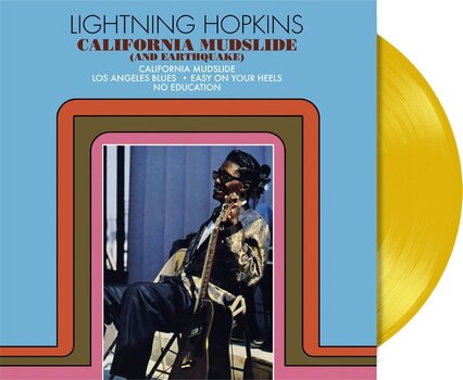 Schallplatte Lightnin' Hopkins - California Mudslide (And Earthquake) (Reissue) (Yellow Transparent Coloured) (LP) - 2