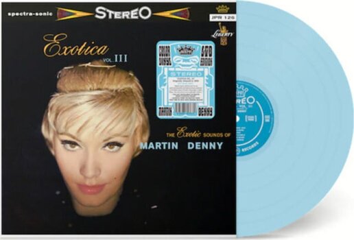 Vinylskiva Martin Denny - Exotica Vol. III (Sky Blue Coloured) (LP) - 2