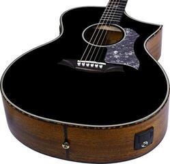 electro-acoustic guitar Bromo BAN4CE Black electro-acoustic guitar - 6