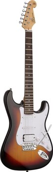 Elektriska gitarrer SX SE1 HSS 3-Tone Sunburst Elektriska gitarrer - 4
