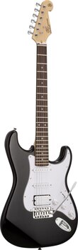 Elektriska gitarrer SX SE1 HSS Black Elektriska gitarrer - 4