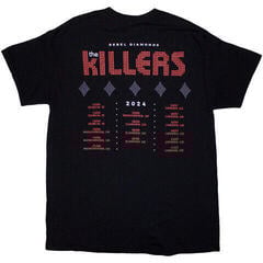 T-Shirt The Killers Tour '24 Rebel Diamonds (Back Print & Ex-Tour) - 1