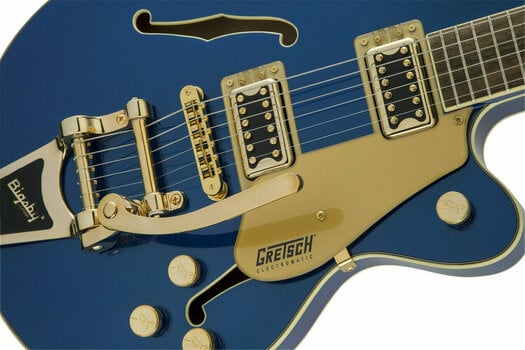 Félakusztikus - jazz-gitár Gretsch G5655TG Electromatic CB JR IL Azure Metallic - 5