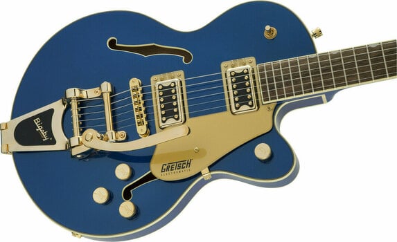 Félakusztikus - jazz-gitár Gretsch G5655TG Electromatic CB JR IL Azure Metallic - 6