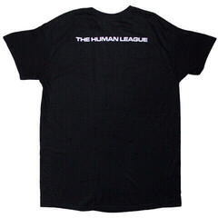 Skjorte The Human League Soundtrack To A Generation (Back Print & Ex-Tour) Black XL Skjorte - 1