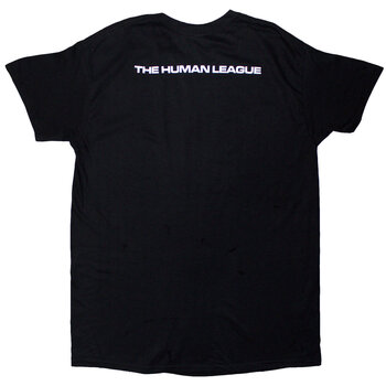 Skjorte The Human League Soundtrack To A Generation (Back Print & Ex-Tour) Black XL Skjorte - 2