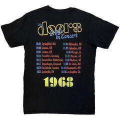 Skjorte The Doors Live In Concert '68 (Back Print) Carbon Black XL Skjorte - 1