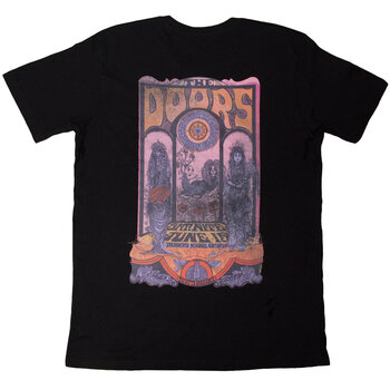 Skjorte The Doors Pink Orange (Back Print) Black 2XL Skjorte - 2