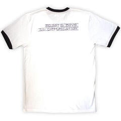 T-shirt Beastie Boys Record Label (Back Print) Ringer White 2XL T-shirt - 1