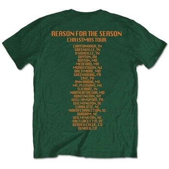 T-Shirt The Beach Boys Xmas Album (Back Print) Green L T-Shirt - 2