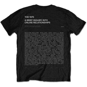 T-Shirt The 1975 ABIIOR Welcome Welcome Version 2 (Back Print) Black 2XL T-Shirt - 2