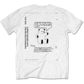Tricou The 1975 ABIIOR Teddy (Back Print) White L Tricou - 2