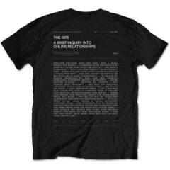 T-särk The 1975 A Brief Inquiry (Back Print) Black XL T-särk - 1