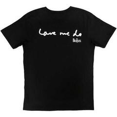 T-Shirt The Beatles Now & Then (Back Print) Black M T-Shirt - 1