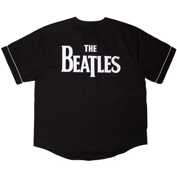 T-Shirt The Beatles Apple Logo / Walking (Back Print) Black S T-Shirt - 2