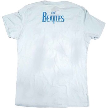 T-shirt The Beatles Vintage Ob La Di (Back Print) Pale Blue M Feminino T-shirt - 2