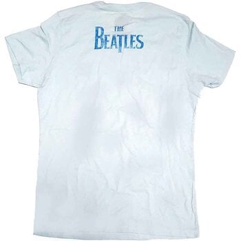 T-shirt The Beatles Vintage Ob La Di (Back Print) Pale Blue L Feminino T-shirt - 2
