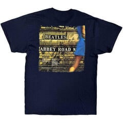 T-Shirt The Beatles Vintage Abbey Road (Back Print) - 1