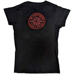 T-Shirt The Beatles Vintage Sgt Pepper (Back Print) Black L Ladies T-Shirt - 1