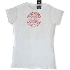T-Shirt The Beatles Vintage Sgt Pepper (Back Print) White L Ladies T-Shirt - 1
