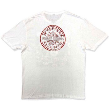 T-shirt The Beatles Vintage Sgt Pepper (Back Print) White 2XL T-shirt - 2