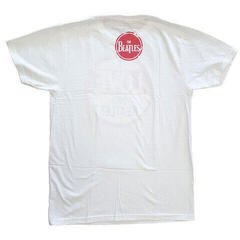 T-shirt The Beatles Vintage I Love The Beatles (Back Print) White XL T-shirt - 1