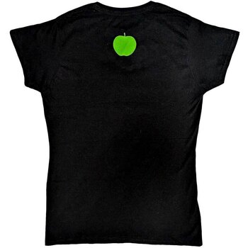 T-Shirt The Beatles On Apple (Back Print) Black M Damen T-Shirt - 2