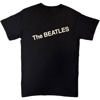 Skjorte The Beatles White Album Faces (Back Print) Black 2XL Skjorte - 2