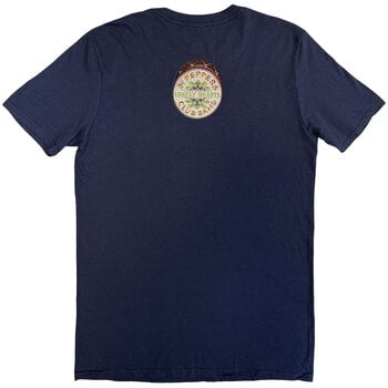 T-shirt The Beatles Sgt Pepper Blue (Back Print) Navy Blue M T-shirt - 2