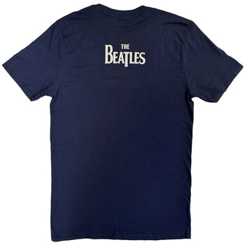 T-Shirt The Beatles Lucy In The Sky With Diamonds (Back Print) Navy Blue L T-Shirt - 2