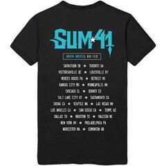 T-shirt Sum 41 Blue Demon (Back Print) Black 2XL T-shirt - 1