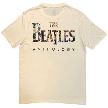 T-Shirt The Beatles Group Photo Anthology Infill (Back Print) Natural M T-Shirt - 2