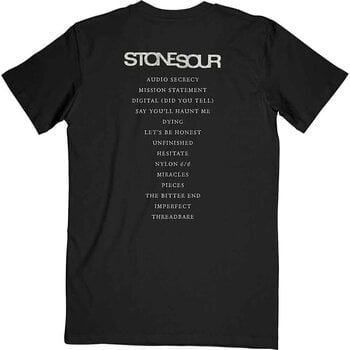Skjorte Stone Sour Audio Secrecy Square (Back Print) Black M Skjorte - 2