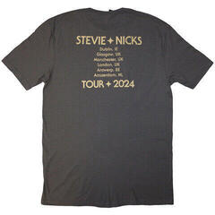 T-shirt Stevie Nicks Tour '24 Vintage Photo (Back Print & Ex-Tour) Charcoal Grey XL T-shirt - 1