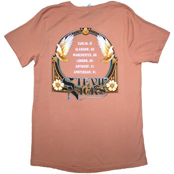 Сорочка Stevie Nicks Tour '24 Retro Photo (Back Print & Ex-Tour) Orange XL Жіночі Сорочка - 2