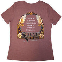T-shirt Stevie Nicks Tour '24 Retro Photo (Back Print & Ex-Tour) Pink S Feminino T-shirt - 1