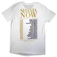T-shirt Shania Twain Tour 2018 Mic Photo (Back Print & Ex-Tour) White M T-shirt - 1