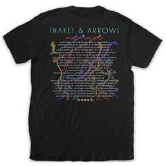 T-shirt Rush Snakes & Arrows Tour 2007 (Back Print) Black XL T-shirt - 1