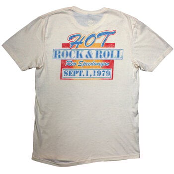 T-Shirt REO Speedwagon Kansas (Back Print) Natural 2XL T-Shirt - 2