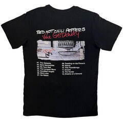 T-Shirt Red Hot Chili Peppers The Getaway Tracklist (Back Print) Carbon Black L T-Shirt - 1