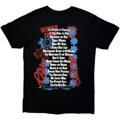 T-shirt Red Hot Chili Peppers Blood Sugar Sex Magik Tracklist (Back Print) Carbon Black S T-shirt - 1