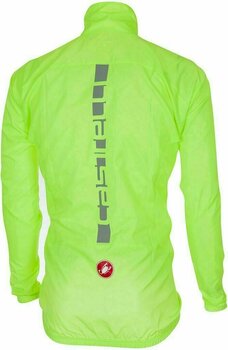 Cycling Jacket, Vest Castelli Squadra ER Mens Jacket Fluo Yellow M Jacket - 2